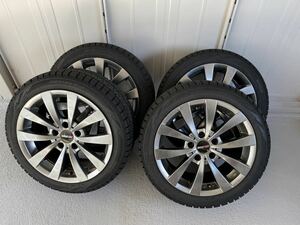 バリ山美品 スタッドレスホイールセット BMW 225/45R/17 ピレリ アイスアシンメトリコプラス E46 E85 E90など