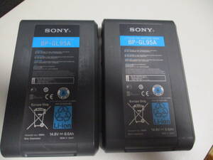 ★SONY BP-GL95A バッテリーパック2SET　中古品★