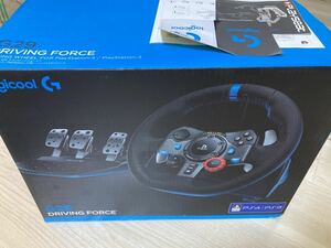 美品 Logicool G29 DRIVING FORCE PS3 PS4 ロジクール　ドライビングフォース　ハンドルコントローラー　レーシングホイール　フロアペダル