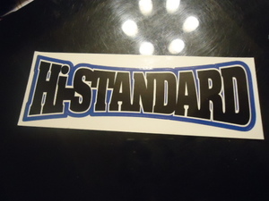 Hi-STANDARD* sticker * yellow *ken*yokoyama*pizza of death* air jam * is chair ta* pizza obtes