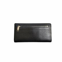 【中古品】 kate spade ケイトスペード 長財布 ブラック レザー ウォレット 本体のみ W52396RK_画像2