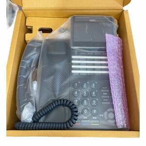 【未使用】NEC ITK-24CG-1D(BK)TEL 24ボタンカラーIP多機能電話(ホワイト) DT900シリーズ ビジネスフォン ビジネスホン 電話機 L52676RD