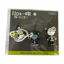 H9-603RZZ 未使用 スヌーピー ピーナッツ チャーリーブラウン ウッドストック ハロウィン チャームセット 蓄光 USJ_画像1