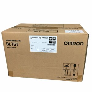 ◆未使用◆ OMRON オムロン BL75T 無停電電源装置 UPS本体 750VA 680W リチウムイオンバッテリー搭載 P49045NL