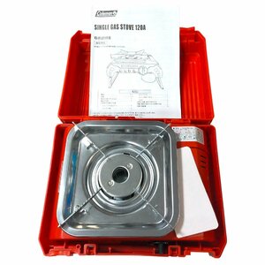 ◆未使用・展示品◆Coleman コールマン コールマン シングル バーナー ガスストーブ 120A 2000037239 レッド R53100NF