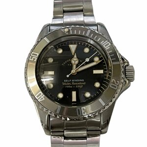 【中古品】VAGUE WATCH ヴァーグウォッチ 文字盤ブラック 自動巻き メンズ腕時計 箱無 本体のみ hiL1477RO