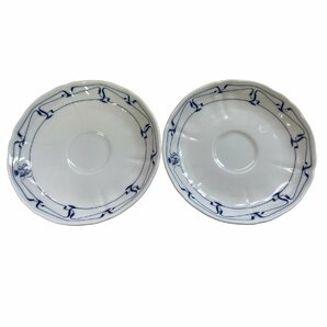 【中古品】 リチャードジノリ RICHARD GINORI カップ＆ソーサ ペアセット 2個 食器 洋食器 本体のみ hiJ2598ROの画像2