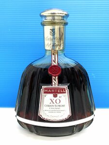 aet1337【送料無料・未開栓】COGNAC MARTELL XO CORDON SUPREME グリーンボトル マーテル コルドン スプリーム 700ml 40％