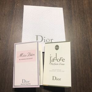 Dior ディオール ミス ディオール ＆ ジャドール パルファン ドー　オードゥ トワレ　香水　クリスチャンディオール サンプル　計２個