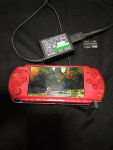 SONY ソニー PSP3000 レッド