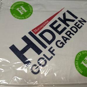 送料無料！ HIDEKI GOLF GARDENオリジナルフック付きタオル　未使用品　松山英樹　マスターズ　ゴルフ　今治タオル