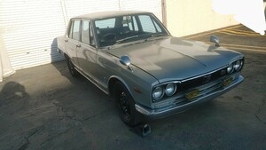 日産 スカイライン ハコスカ GC10 4ドア 書類無し　GTX? 47年式? L型エンジン レストア L20 L28 部品取り車 ダットサン キャブレター