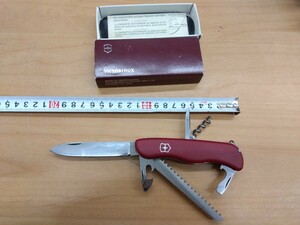 【未使用】 VICTORINOX ビクトリノックス アーミーナイフ 多機能 折りたたみ 工具 アウトドア サバイバル ツール 【b279】