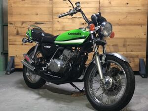 ☆☆☆kawasaki KH250 ☆☆☆　KH250B 程度良好　☆☆☆エンジン始動動画あり☆☆☆　綺麗な車体　K2tecチャンバー350SS 400SS 750SS