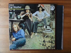 fair weather / beginning from an end ●フェア・ウェザー●US盤●andy fair weather-low●
