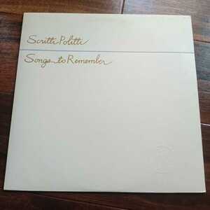 Scritti Politti / Songs To Remember