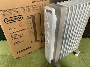 デロンギオイルヒーター RHJ 21F0812-WH中古品