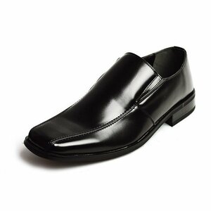 【在庫処分】新品■25.5cm ビジネスシューズ メンズ 革靴 紳士靴 幅広 かかとが踏める 2WAY ビジネス サンダル 軽量 シューズ スリッポン