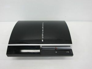 静◆SONY/PS3 厚型/黒 ブラック/本体のみ/CECHH00/プレイステーション3/ジャンク品◆K-3603