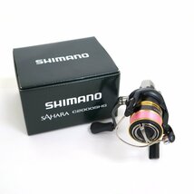 【シマノ】SHIMANO SAHARA C2000SHG スピニングリール ブラック/キャンプ/アウトドア/川釣り/海釣り/aj1640_画像1