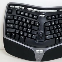 【Microsoft/マイクロソフト】ナチュラルエルゴノミックキーボード4000 KU-0462 ブラック 動作品/ts0094_画像3