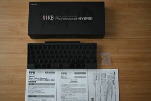 Happy Hacking Keyboard Professional HYBRID Type-S 英語配列 PD-KB800BS（墨）キートップなし