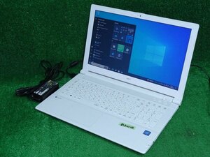 [3500]★整備済 Windows 10 ★Celeron 3865U 1.8GHz 新品SSD120GB メモリ4GB DVDマルチ 15.6インチ Wi-fi NEC GN18CJ/SB PC-GN18CJSDB