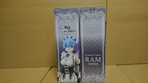 Re:ゼロから始める異世界生活 プレミアムフィギュア レム ラム curtsey Premium Figure REM RAM 全２種 コンプ品 未開封_画像3