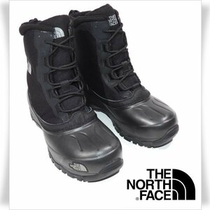 新品1円～★THE NORTH FACE ザ ノース フェイス 防寒 スノーブーツ 25cm Snow Shot 6” Boots TX V 黒 ブラック シューズ◆4621◆