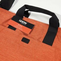 新品1円～★フランス発ブランド♪LEXON レクソン ウールインデックス 2WAYブリーフケース ビジネスバッグ 軽量 オレンジ ◆4923◆_画像4