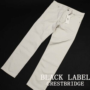 新品1円～★定価1.7万 CB CRESTBRIDGE クレストブリッジ メンズ ハイカウントドリルストレッチ5ポケットパンツ L 三陽商会◆5268◆