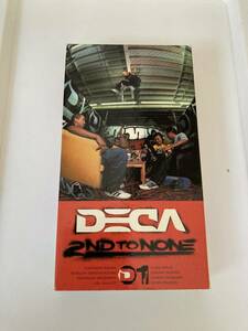 DECA 2ND TO NONE VHS ビデオテープ 中古 デカ スケートボード スケボー ビデオ 岡田 シン