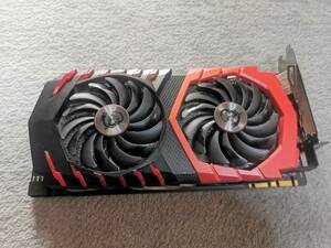 GeForce GTX 1080　X　８G　MSI　（動作品）