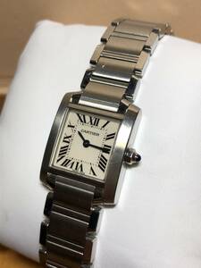 Cartier カルティエ タンクフランセーズ 2384 クォーツ 腕時計 電池交換済み 女性用 レディース 札幌市