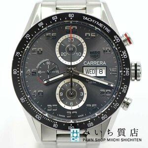  pawnshop wristwatch TAG Heuer Carrera kyali bar 16 CV2A1U chronograph self-winding watch men's H7130... pawnshop 