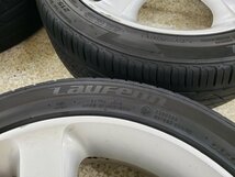 ◎傷小良品 深溝ラジアルタイヤ付 スバル レガシィBL5純正 17inc 7j +55 100/5H Laufen 215/45R17 中古4本セット インプレッサ BRZ XV_画像4