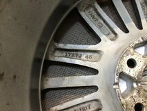 ★希少ブラポリ日産純正　17×7J+45　114.3/5Hエクストレイル取り外し品純正戻しや純正流用スペアとしてもオススメ★_画像7