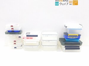 プラノ メイホウ バーサス メタルガレージ 等 ルアーケース タックルケース 計27点 中古