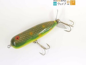 HEDDON ヘドン マグナムトーピード ひねりペラ カリペラ カップリグ 横割れ 吹き目 オールドルアー ※注