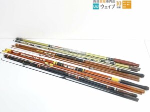 オリムピック HG ハイグラス キューバ 14・ブライト アマゾンV・シマノ ニュー サーフ カスタム 390 等 計4本セット