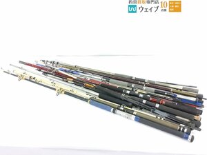 リョービ スーパーカーボテック アドベンチャー 真鯛 50-390 等 他 船竿 大量ジャンクセット ジャンク品