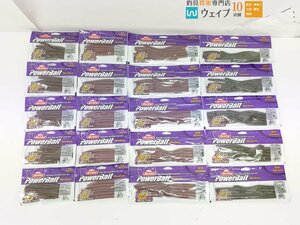 バークレイ パワーベイト マックスセント ジェネラル 5インチ エビミソ・マグナムヒットワーム 7インチ ミミズ 他 計20点 新品