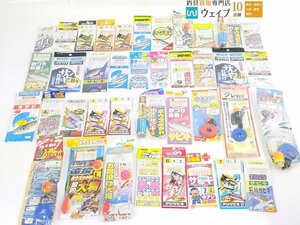 キザクラ ウキ釣り 速攻セット 鉛タイプ グレ用、マルシン漁具 絶好釣 アジサビキ、ササメ ボウズのがれ サビキ 等 計39点