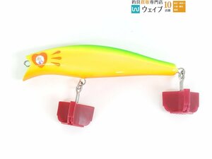 BANZAI Lures バンザイ ウルフ 125 ＃レゲエマドンナ 超美品 ハンドメイドルアー ウッドルアー