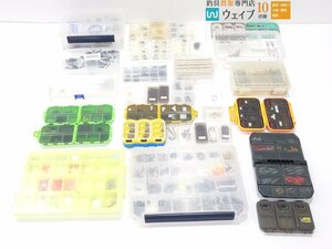 プラケース 小物ケース フック入り ジグヘッド入り 計37点 ジャンク品