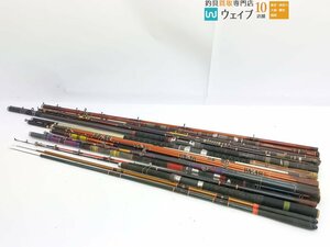 ダイワ 波の瀬 120号/150号 240DX・PG 入舟 ペアー 240、オリムピック 沖帆 20号 240 他 船竿 ジャンク大量 ジャンク品