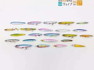 メジャークラフト ジグパラ ショート 30g、ダイワ サムライジグ 60g、パズデザイン カイセイ 40g 他 計23点