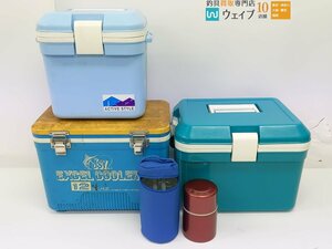 JSY EXCEL COOLER 12、クーラーボックス、水筒 ウォーターボトル 計4点セット