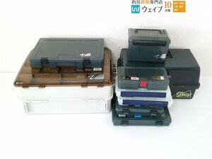 メイホウ バーサス VS3080・メイホウ バーサス VS7030・メイホウ VS-820NDM マルチ 他 計9点 タックルケース＆ボックスセット