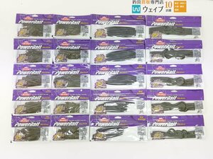 バークレイ パワーベイト マックスセント クリッターホッグ 4 ウォーターメロンレッド・クリーチャーホッグ 4 他 計20点 新品